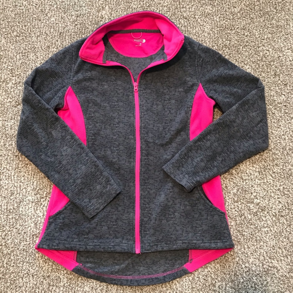 Pink and Grey Sports Jacket